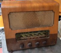 Vintage Marconiphone T26A Valve Radio