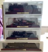 4 Atlas Editions Collectable Model Trains