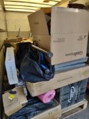 Pallet to contain Various Sporting Items – Grade U - Approx. RRP £908