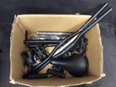 Box of Mixed Bike Parts