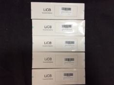 5x LiCB Household Batteries