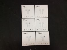 6x i7S TWS Wireless Earphones