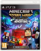(R14A) 2x PS3 Games. 1x Minecraft Story Mode The Complete Adventure (A Tell-tale Games Series – Incl