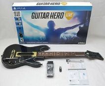(R14A) 1x PS4 Guitar Hero Live (Currently £120 Amazon). New, Sealed Unit Opened For Photos. Slight