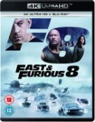 (R14E) 10x 4K Ultra HD / Blu Ray & Digital Download Movies (RRP £19.99 Each HMV). 2x Fast & Furious