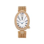 Breguet Reine de Naples Diamond Mother of Pearl 18K Yellow Gold Watch 8928BA/51/J20 DD00