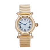 Cartier Diabolo 18K Yellow Gold Watch 1440