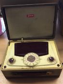 Vintage Vidor portable Battery/AC CN 430 Receiver