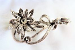 Vintage Marcasite Brooch