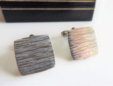 Vintage Sterling Silver Cufflinks 11.6 grams Hallmark Date 1978