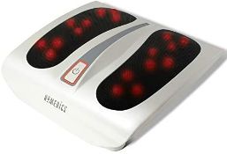 (8B) 2x Items. 1x Homedics Deluxe Shiatsu Full Foot Massager. 1x Athletic Works Step Up Box.