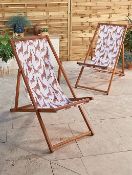 (10I) Contents of Bay. 5x Garden Chair Items. 3x Mixed Style Recliners, 1x Deckchair & 1x Sunlounge