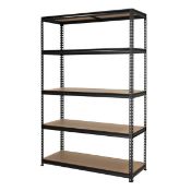 1x Pinnacle Hardware 5 Tier Adjustable Shelf RRP £70. (1830x 1200x 410mm).
