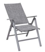 (8A) 3x Misali Reclining Chairs RRP £50 Each.