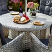 2x Hartman Items. 1x Tuscany 132 Round Table (No Fixings). 1x 2.5M Solar Parasol RRP £99. Both Unit