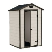 1x Keter Darwin 4x3 Manor Apex Maintenance Free Shed RRP £265.