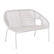 (9J) 2x Acapulco Garden Bench Grey. (Both Units Clean, Appear As New).