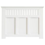 1x Wilton Radiator Cabinet Smooth White Finish FSC RRP £99