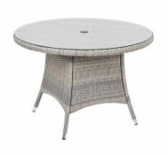 1x Florence Collection 4 Seater Dining Table. Contents In Original Packaging. Appears Unused, As Ne