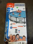 1x BestWay 4.27M Steel Pro Max Swimming Pool. Appears Unopened Internally.