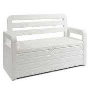 1x Toomax Forever Spring Storage Bench White RRP £145