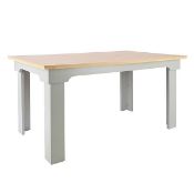 (16) 2x Items. 1x Diva Dining Table. 1x Diva Dining Table Ivory. (Both Items Appears Complete. Uns