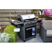 1x Fervour Ranger 410 4 Burner Gas BBQ RRP £490. Unit Appears Clean, Unused. Unit Has Superficial D