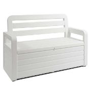 1x Toomax Forever Spring Storage Bench White RRP £145