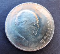 1965 Winston Churchill Crown Coin Uncirculated