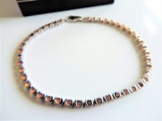 Sterling Silver 1.70ct Citrine Tennis Bracelet