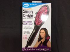 JML Simply Straight Heated Ceramic Brush
