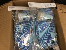 Box of 24 Birthday Kit for 6 Persons