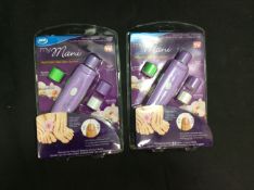 2x JML My Mani Automatic Nail Care System