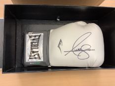 Anthony Joshua Signed Everlast Boxing Glove In Box
