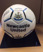 Newcastle United Signed Football Kevin Keegan