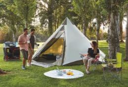 (2K) 1x Ozark Trail 8 Person Teepee Tent RRP £89. (Contents Not Checked).