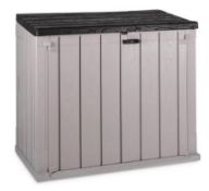 1x Toomax Storaway XL Plus RRP £145. 1270L (145x 85x 124.5cm). Opened Packaging – Unsure If Complete