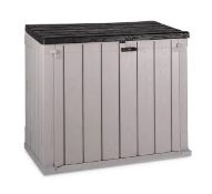 (2N) 1x Toomax Storaway Plus XL RRP £145. 1270L (145x 85x 124.5cm). Unit Not In Original Packaging,