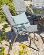 (1E) 3x Misali Reclining Foldable Garden Chair
