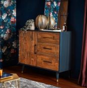 2x Franklin Small Sideboard RRP £265 Each. Both Units Has Damage To Door Section (See Photos). 1x U