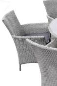 (R15) 3x Items. 2x Hartman Rattan Dining Chair. 1x Hartington Florence Dining Chair (In Original Pa
