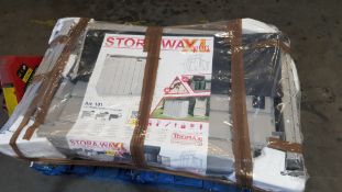 1x Toomax Storaway XL Plus RRP £145. 1270L (145x 85x 124.5cm).