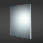 Rak Ceramics RAK Resort LED Mirror with Demister Pad and Shaver Socket - 800mm x 650mm