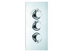 Roca Tajo-T 3 Way Thermostatic Shower Valve with Diverter