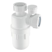McAlpine Seal Bottle Trap - 38mm X 75mm - White