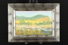 Original Framed Oil on canvas by Roberto Masia (Italian)