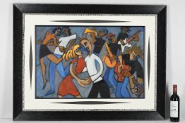Marsha Hammel Framed Original Painting Titled 