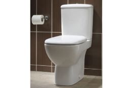 New Twyford Moda Close Coupled Toilet. RRP £636.99.The Moda Close Coupled Toilet Is A Stylish...
