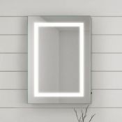 New 500x700mm Nova Illuminated Led Mirror Cabinet. RRP £599.99 Mc160.We Love This Mirror Cabi...