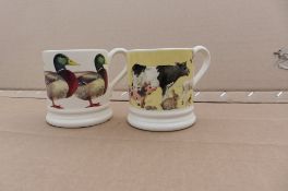 2 Emma Bridgewater Mugs